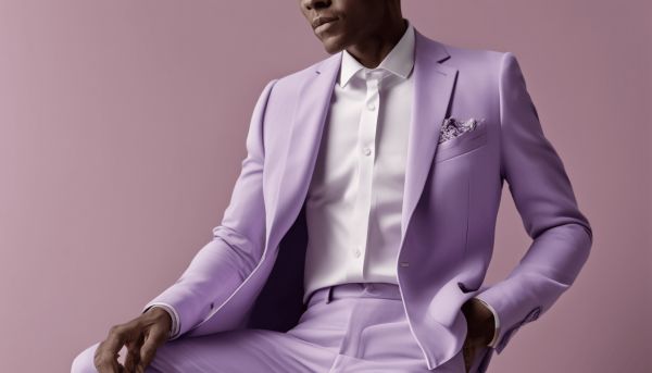 Comment maîtriser la teinture violet pastel pour homme ?