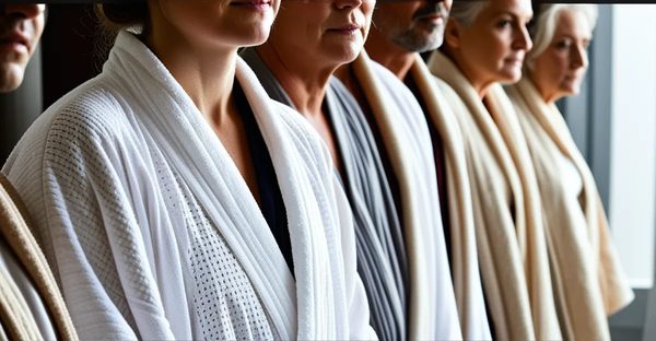 Peignoirs variés : confort et élégance pour tous les âges